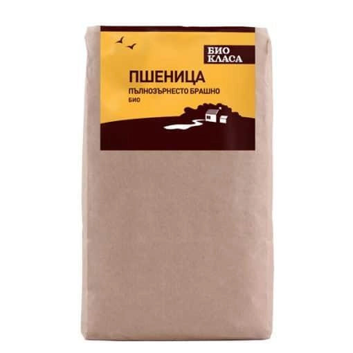 Био Брашно Пълнозърнесто от Пшеница, 1kg