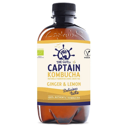 Био Комбуча с Джинджифил и Лимон, 400ml