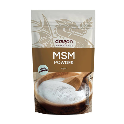 Био MSM На Прах, 200g, Dragon Superfoods