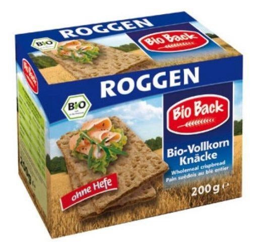 Био Пълнозърнести Сухари Ръж, 200g