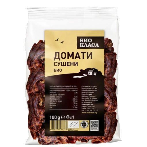 Био Домати, сушени, 100g
