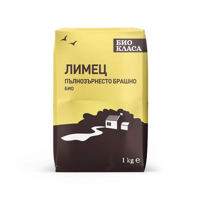 Био Брашно от Лимец, пълнозърнесто, 1kg