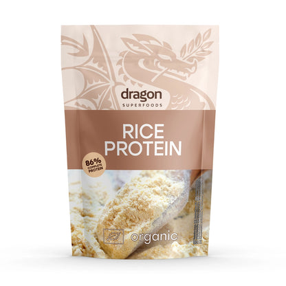 Био Оризов Протеин на прах, Dragon Superfoods, 200 g