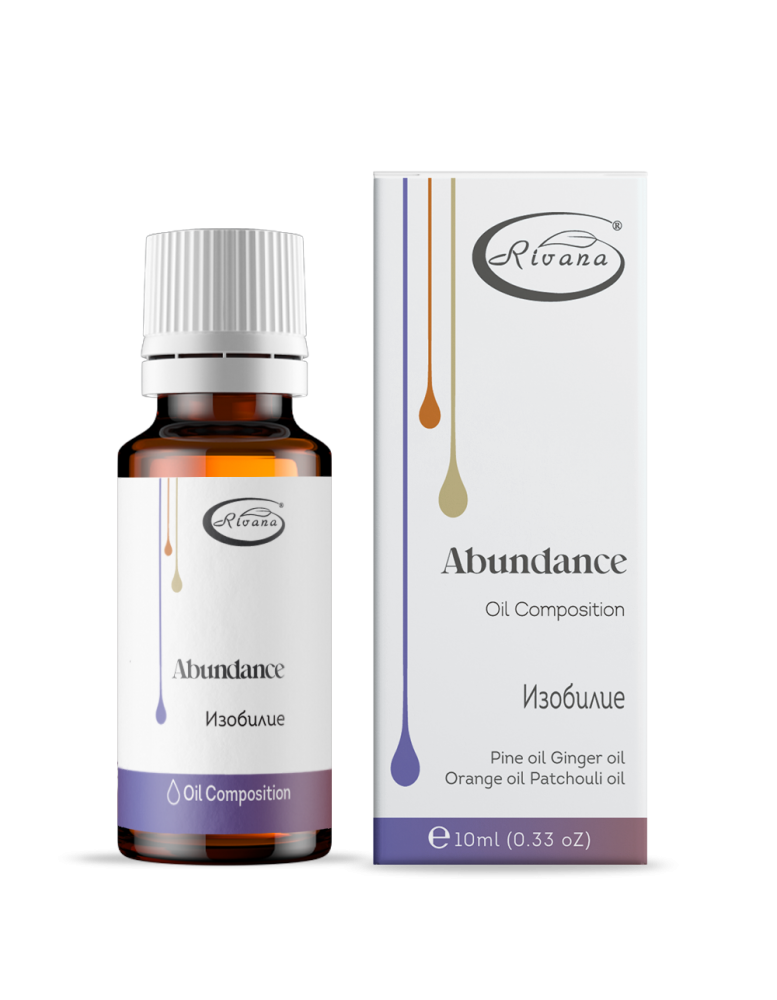 Изобилие, Композиция от Етерични Масла, Rivana, 10ml