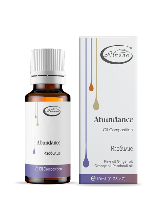 Изобилие, Композиция от Етерични Масла, Rivana, 10ml